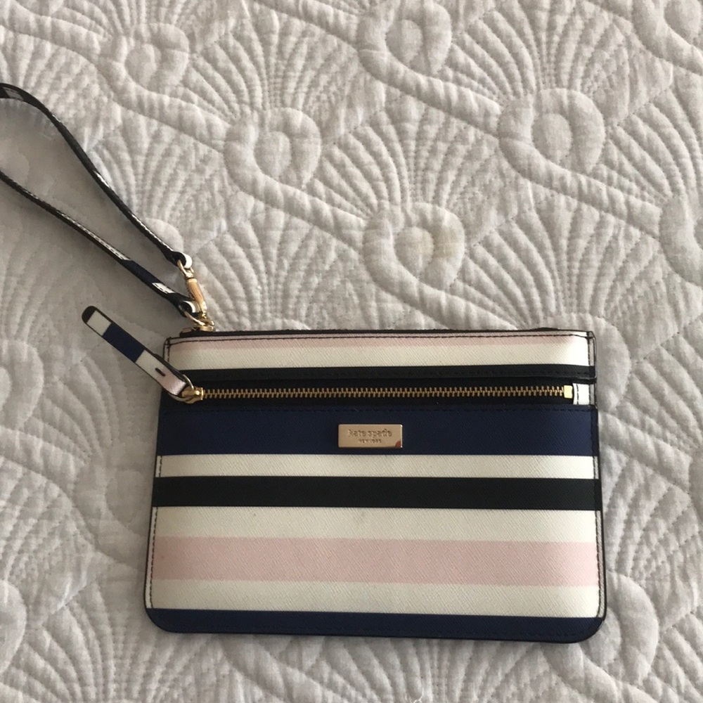 Kate space multicolor wristlet